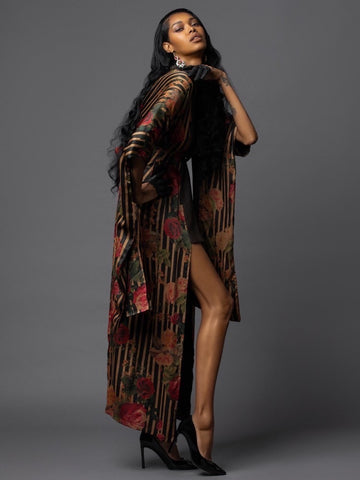 Victoria Secret Model Jessica White Inblackmagazine in exquisitelyjoy kimono