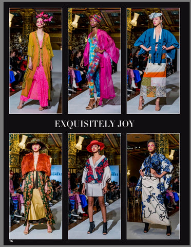 Exquisitelyjoy on XMag Cover for NYFW FW2019 Fashion Show