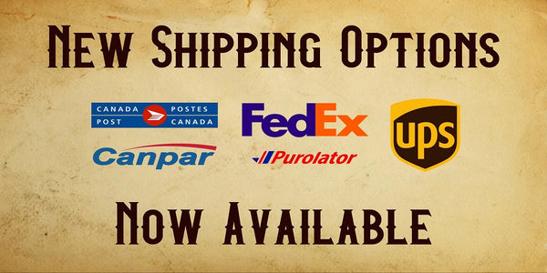 New Shipping Options Now Available!