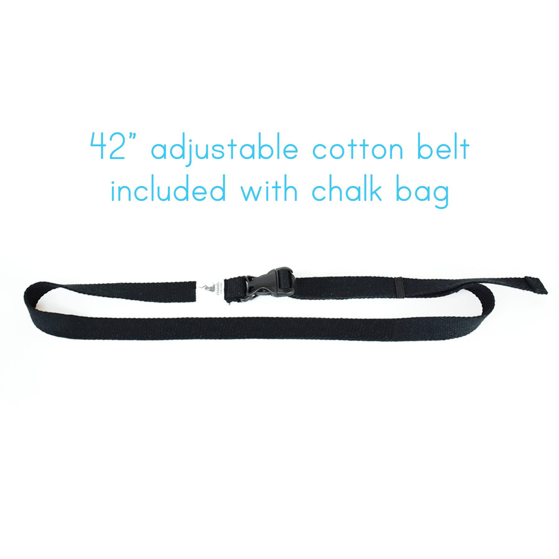 Laughing Elephant Chalk Bag with Belt