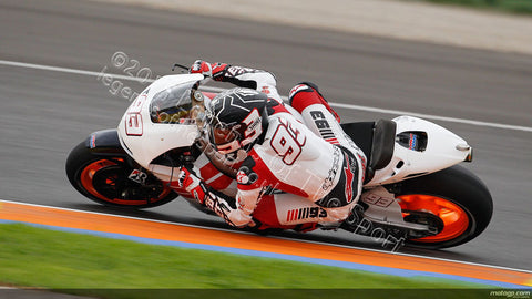 MotoGP Print - 2012 MotoGP Marc Marquez #93 racing for Repsol Honda in Valencia Testing on 13th November 2012 - Legends Of The Sport