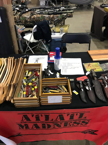 atlatl madness gun show table