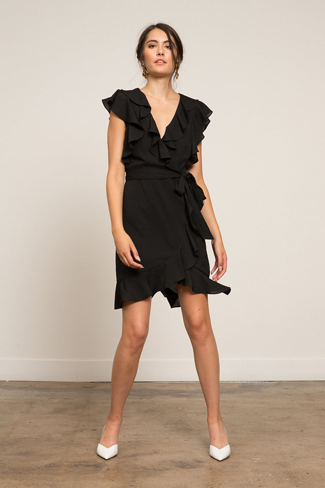 lucy paris wrap dress