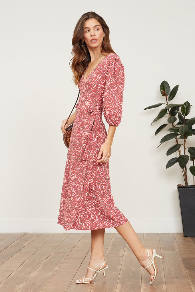 lucy paris wrap dress