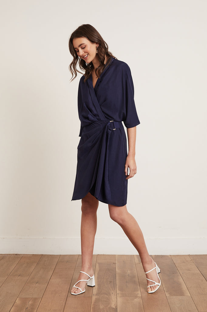 lucy paris wrap dress