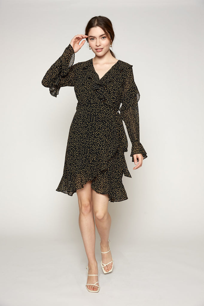 lucy paris wrap dress