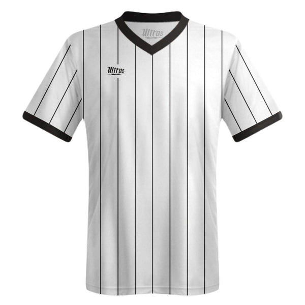 black and white soccer jersey team