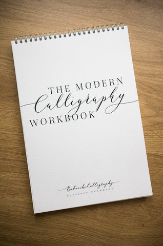 Modern Calligraphy Workbook Babooche Calligraphy