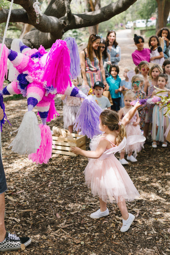 Fairyland birthday party for sisters at Temescal Canyon in Los Angeles