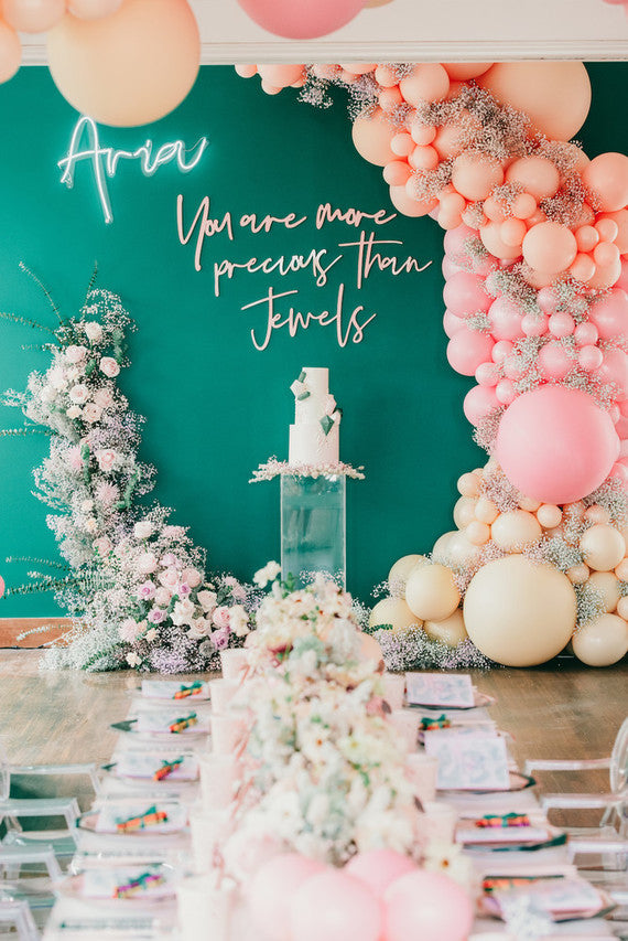 Jewel-inspired 2nd birthday party filled with balloons