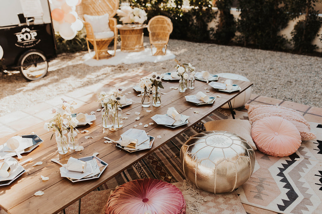 Thrifted Sister Vintage Creates A Perfect Backyard Oasis