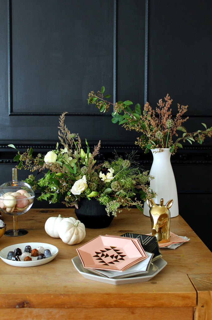 autumn floral arrangement