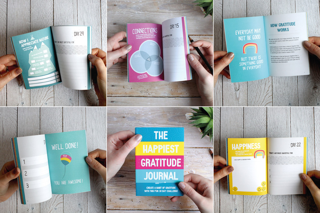 gratitude journal. positive mental health. gratitude journalling