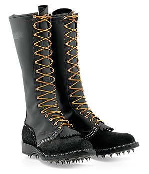 WESCO®Timber Boots/Calk Boots- Black 