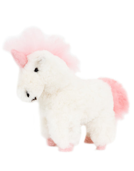 unicorn alpaca plush