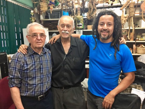 With scientists, Tony Durst (Chemist from University of Ottawa), and Luis Poveda (Ethnobotanist/Taxonomist, Universidad Nacional Autónoma de Costa Rica).