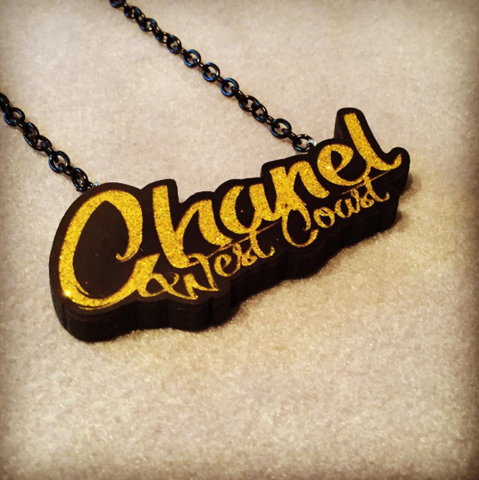 Iced out chain for Chanel West Coast by Big Head Custom