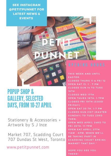 Petit Punnet Popup Shop at Market 707 Dundas West Flyer