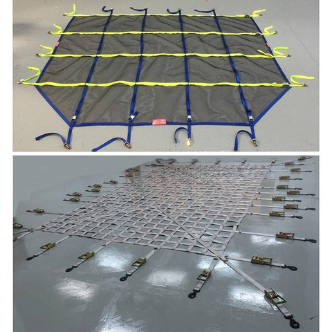 Filets de cargaison intérieurs d’hélicoptère pour applications militaires - Barry Cordage