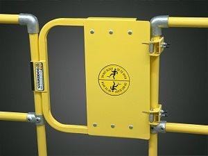 Porte de sécurité à fermeture automatique -39'' jaune - Barry Cordage