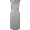 grey dress polyvore