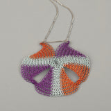 Wire crochet pendant - Yooladesign