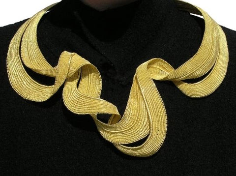 Mary Lee Hu gold necklace