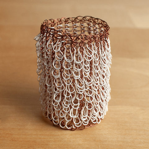 mermaid texture wire crochet 
