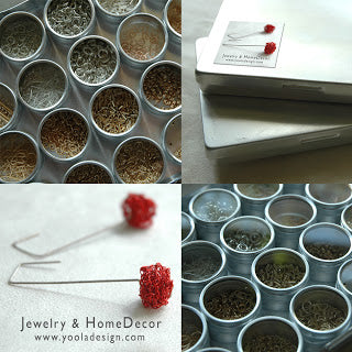 jewelry findings storing