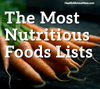 The most nutritious foods list - link to document