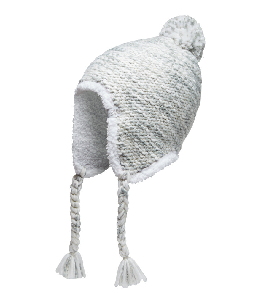 Girls Fuzzy Earflap Beanie