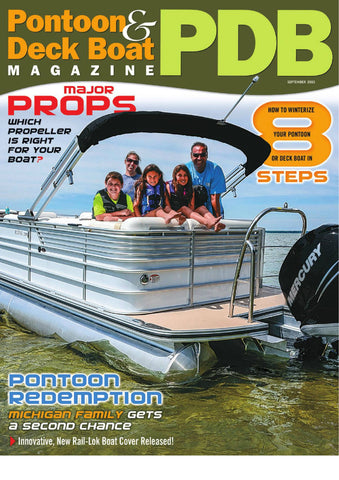 pontoon deck boat magazine cover