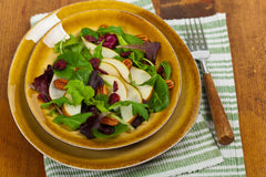 Cranberry Pear Salad with Blue Cheese and Pecan Praline Vinaigrette Recipe
