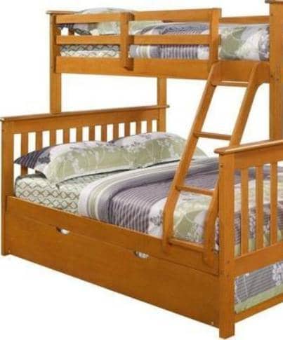 kids full bed with trundle