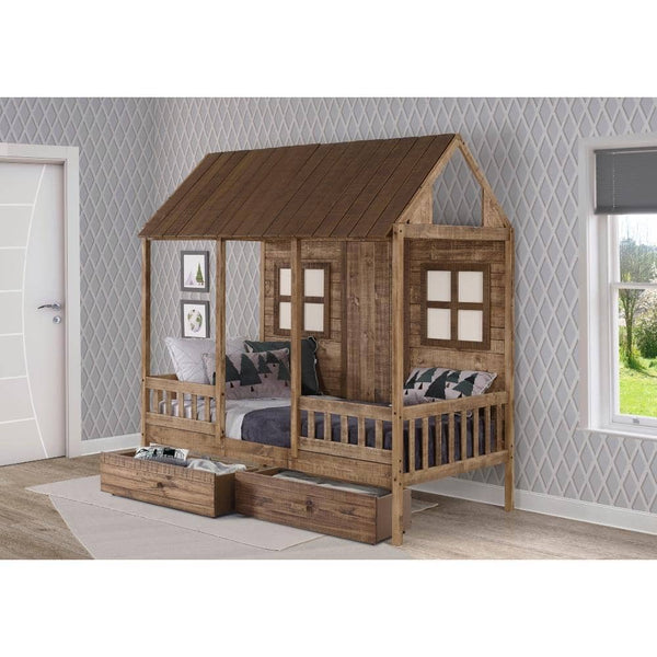 kids cottage bed