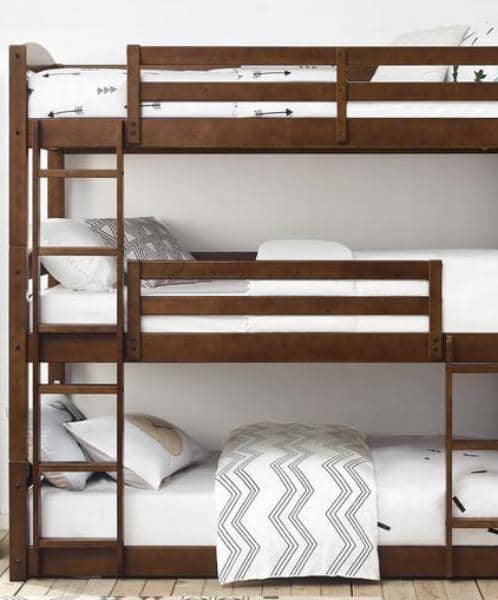 multiple bunk beds for small room