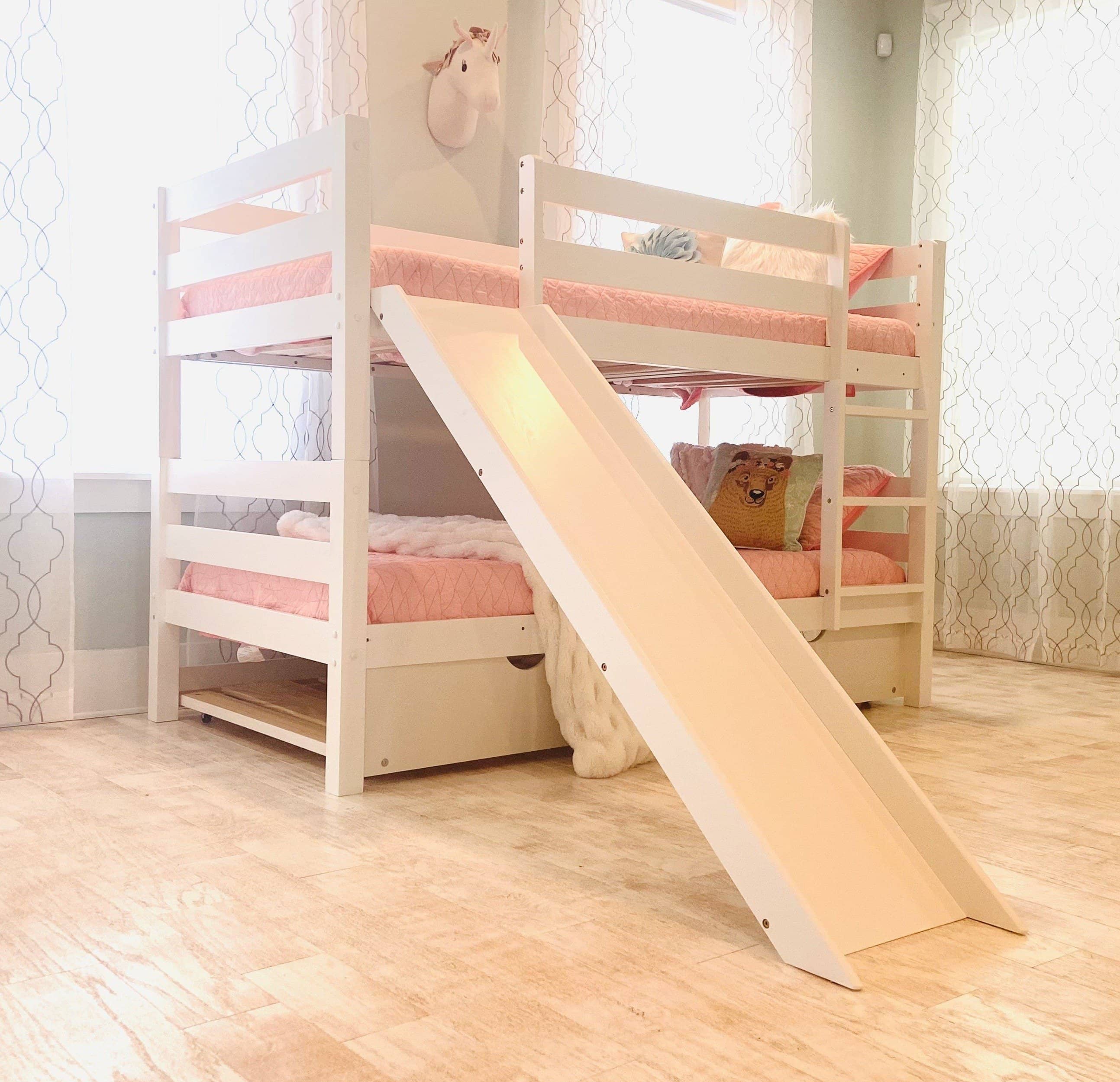 Uitsteken radar Koopje Olivia Bunk Bed with Slide 🛏 | Custom Kids Furniture