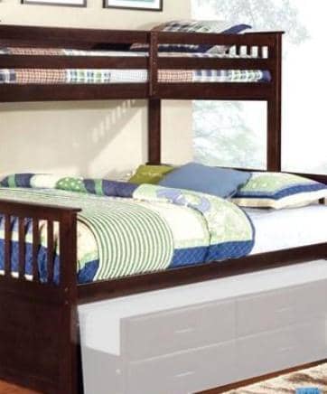 twin xl over queen bunk bed