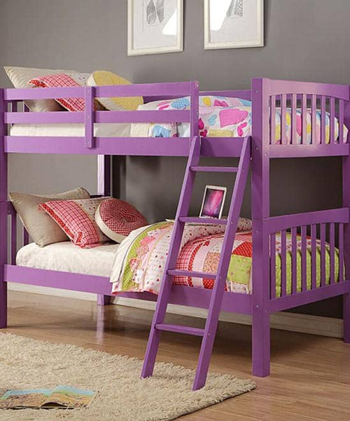 Violet Purple Bunk Bed