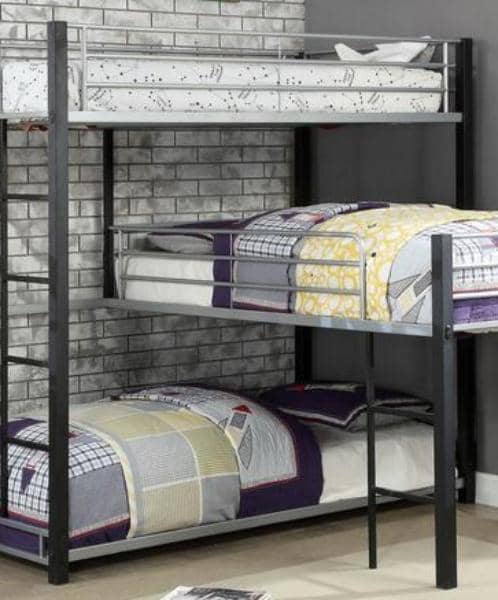 three kid bunk bed