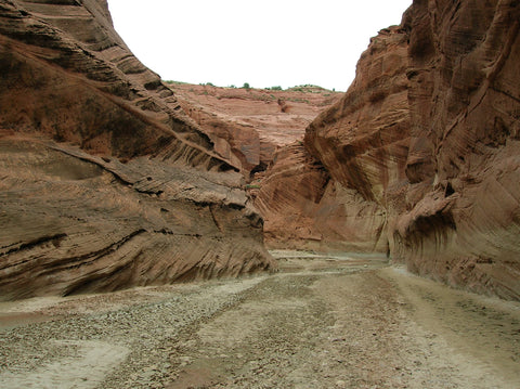 Dried Up Riverbed for Gold Panning