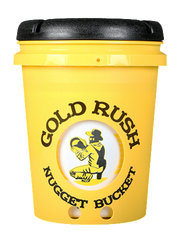Yellow Gold Rush Nugget Bucket
