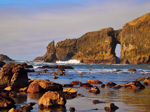 Photo of the ocean beach