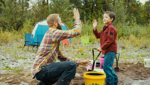 Prospectors Finding Gold