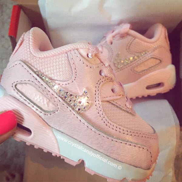 pink nike baby shoes