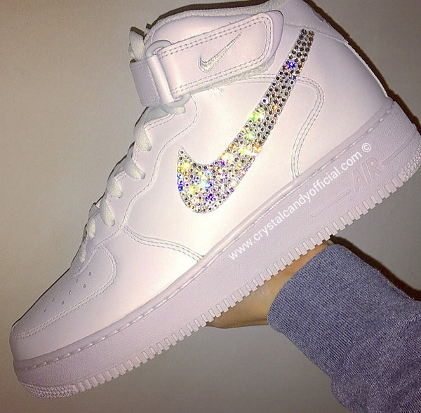 air force 1 with diamonds