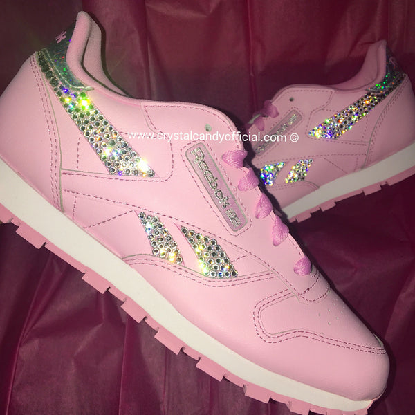 all baby pink reebok