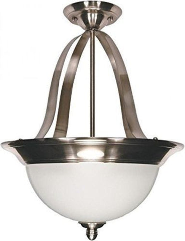 Nuvo 60-621 - Pendant Light Fixture (Convertible to Close-to-Ceiling)