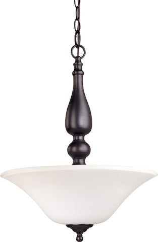Nuvo 60-1848 - Hanging Pendant Light Fixture in Dark Chocolate Bronze