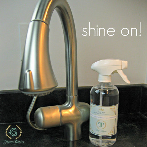Green Genies Eco-friendly Cleaning Service Tidy Tip Tuesday - Shining up your faucets and fixtures!